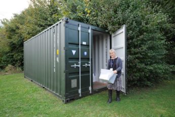 Temporary Storage Container for School