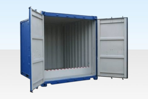 Hire a 10ft Chemical Storage Container with Raised Floor