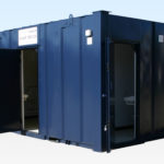 Hire Steel Toilet Cabin 3+1 16ft x 9ft