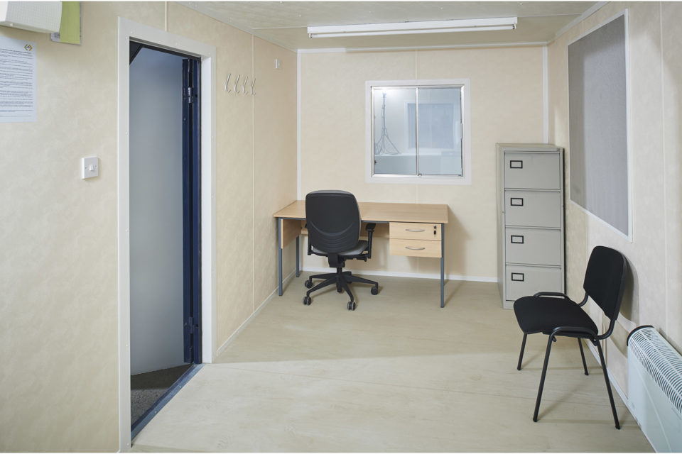 Portable Office Cabin for Hire - Internal View (55)