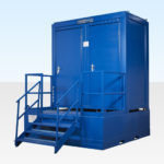 Waste Tank for Double Site Toilet Cabin