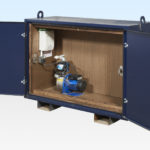 Water Pump in Cabinet