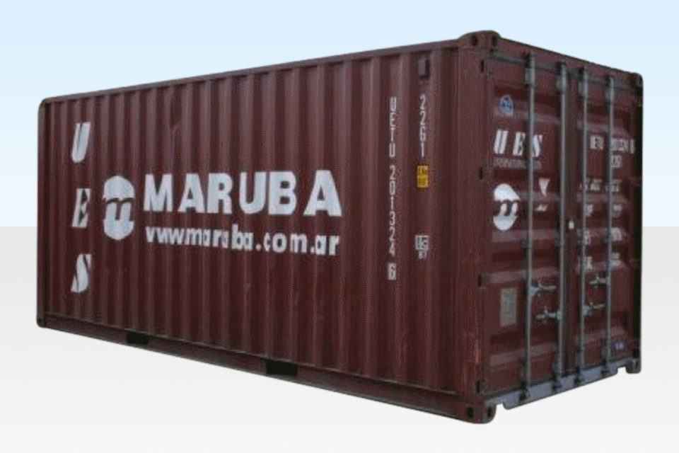 External view of Used Grade A Shipping Container