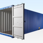 New 40ft Container - Doors Part Open