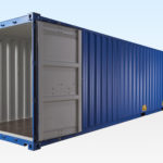 New 40ft Container - Doors Fully Open