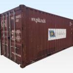 Used 20ft Shipping Container. CSC Plated for Export Shipping