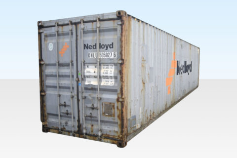 Used 40ft Shipping Container CSC Plated for Export