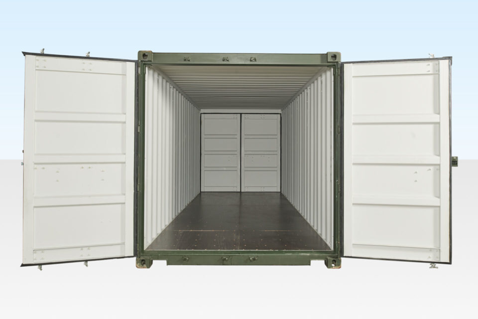 New 20ft Container with Doors at both Ends.