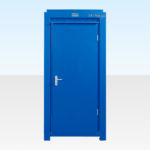 Single Mains Toilet for Hire - Cabin Closed