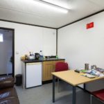 Kitchen / welfare area of jackleg cabin