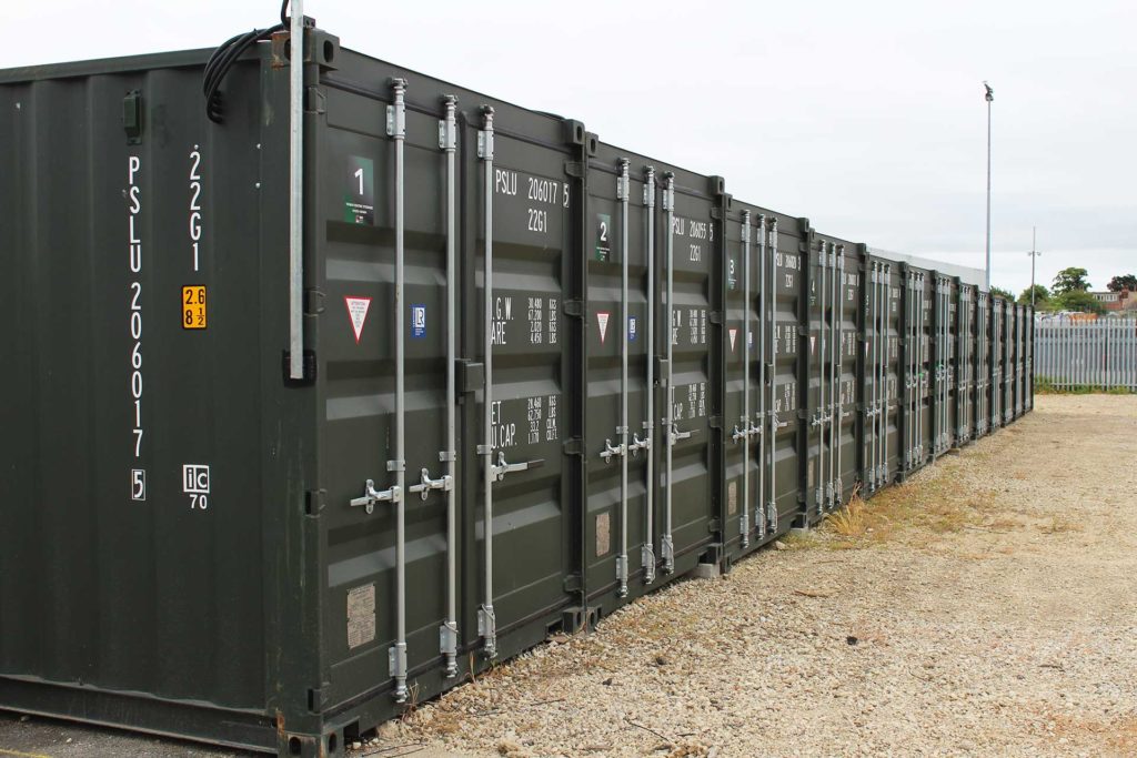 Supplying containers for a new self storage company