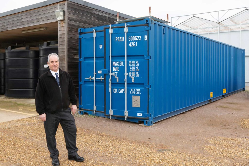 40ft Open Ended (Tunnel) Shipping Container