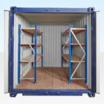 10ft Container with 3-Tier Racking on Both Sides