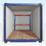 Container Racking End (2 Tier)
