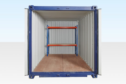 Container Racking End (2 Tier)