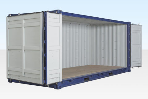 Hire an Open Sided Shipping Container (20ft)