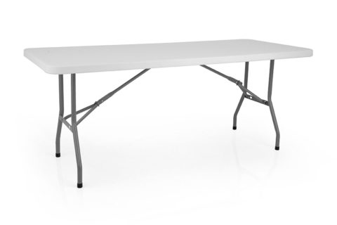 White Canteen Table
