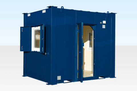 Site Security Hut for Sale RAL5013