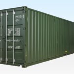 New 40ft Container - Dark Green RAL 6007