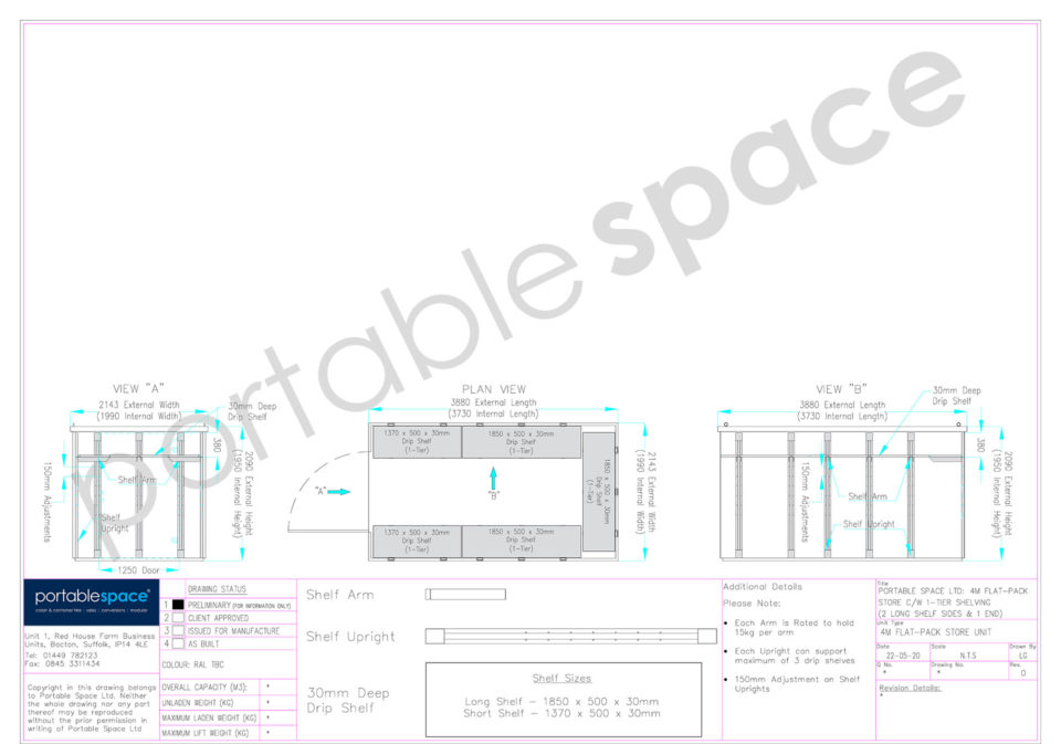 Layout Drawing (QF 1268)