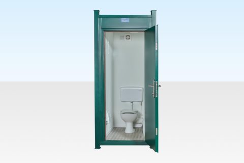 Steel Anti-vandal single mains connected toilet