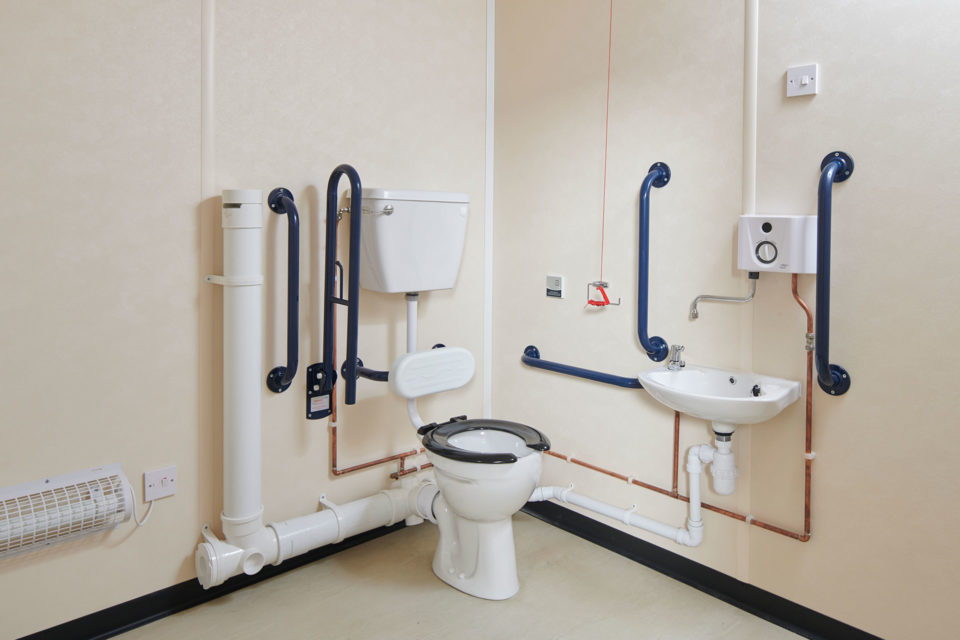 Anti Vandal Disabled Toilet Interior