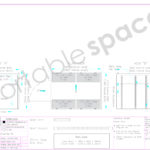 Diagram shelving on both sides of 3m store