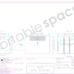 Diagram - two-tier shelving in 3m flat pack store