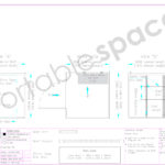 Layout Diagram 2-tier shelving for 2m store