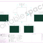 Layout Dawing 3m x 4.2m Store Green