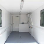 Interior container conversion electrics fitted