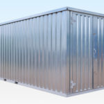 20ft Container - Side View Doors Closed