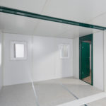 3m Side Linked Flat Pack Cabin - Interior View
